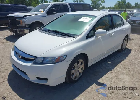 2010 Honda Civic Lx from USA, damaged, VIN 19XFA1F53AE016122